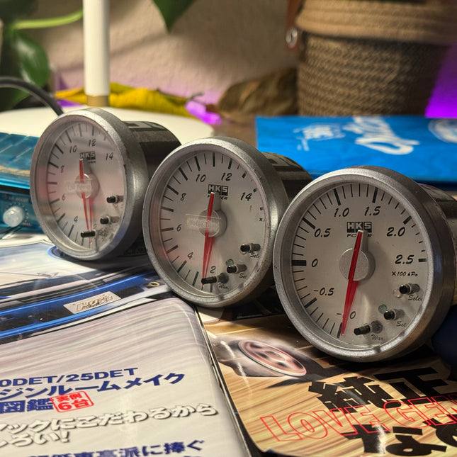 HKS Meter tripple set