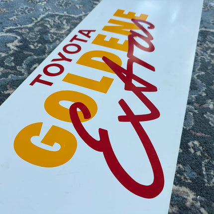 Toyota „Goldene Extras“ 1980/1990 Dealership Sign