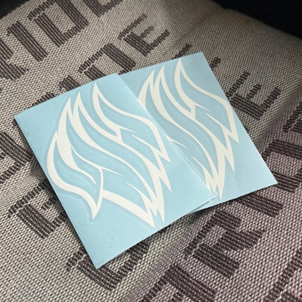 UNIN Flame - die cut srticker