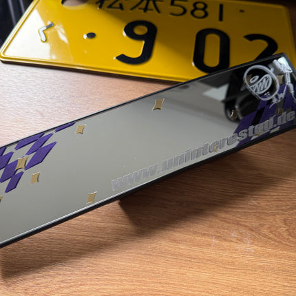 Custom 1of1 UNINTERESTED Curved Mirror #4