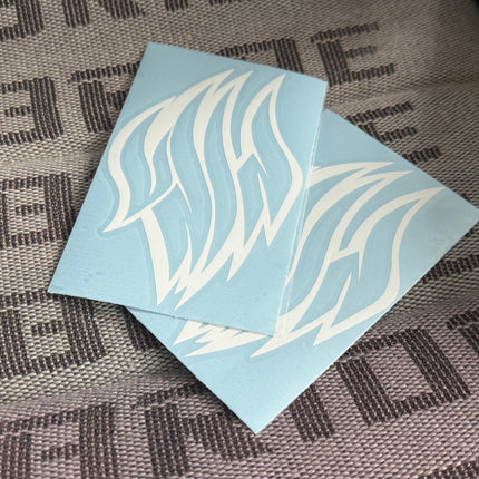 UNIN Flame - die cut srticker