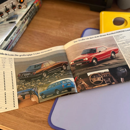 Toyota „Das neue Programm“ Brochure (1979, german)