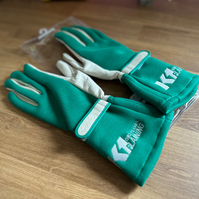 Keiichi Tsuchiya K1 Planning Gloves green - Medium