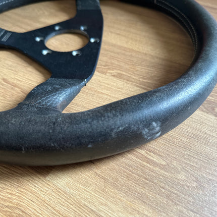 MOMO Monte Carlo v35 Leather Steering Wheel