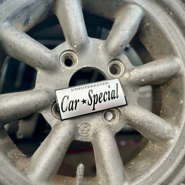 UNINTERESTED Car Special - slap sticker