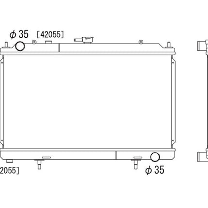 Koyorad Aluminium Radiator - Nissan 200SX S14 / S14A