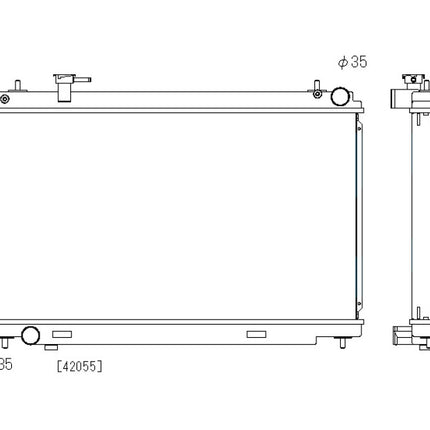Koyorad Aluminium Radiator - Nissan 350Z