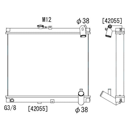 Koyorad Aluminium Radiator - Mazda RX-7 FC (85-89)