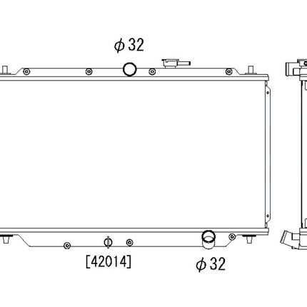 Koyorad Aluminium Radiator - Honda Prelude BB (91-96)