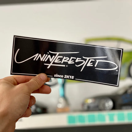 UNINTERESTED - b/w slap