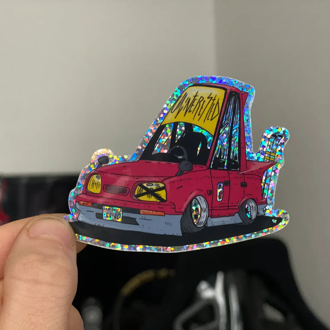 aggressive Daihatsu - sticker