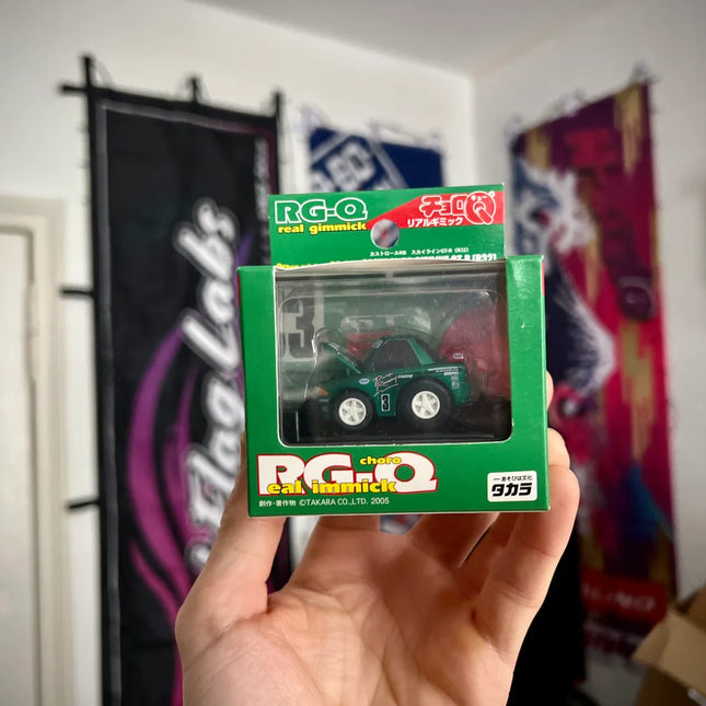 Choro-Q real rimmick - Castrol RB Skyline GT-R (R32)