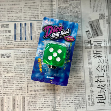 HITMAN Dice shift knob - green
