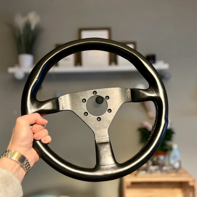 MOMO Monte Carlo V35 Leather Steering Wheel
