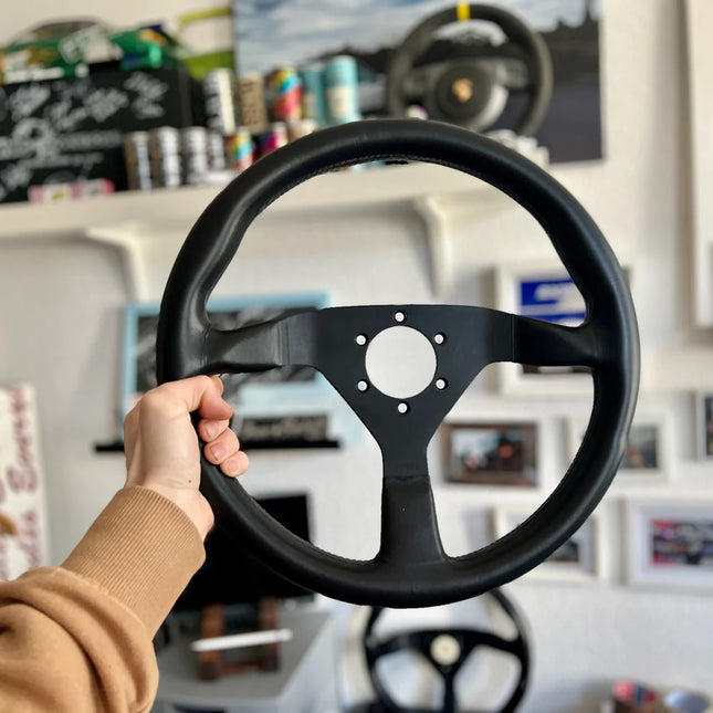 MOMO Monte Carlo V35 Leather Steering Wheel