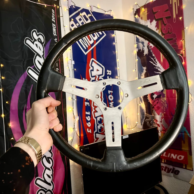 NARDI FET Leather Steering Wheel