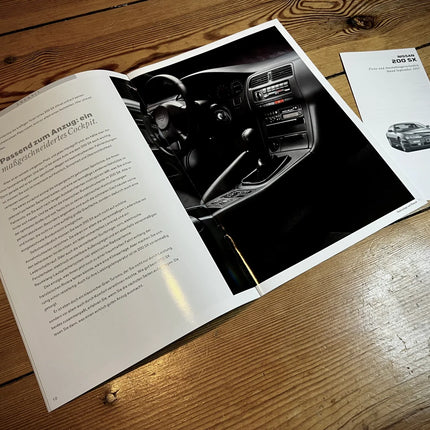 NISSAN 200SX Brochure (1996, german)