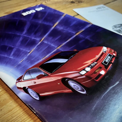 NISSAN 200SX Brochure (1996, german)