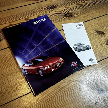 NISSAN 200SX Brochure (1996, german)