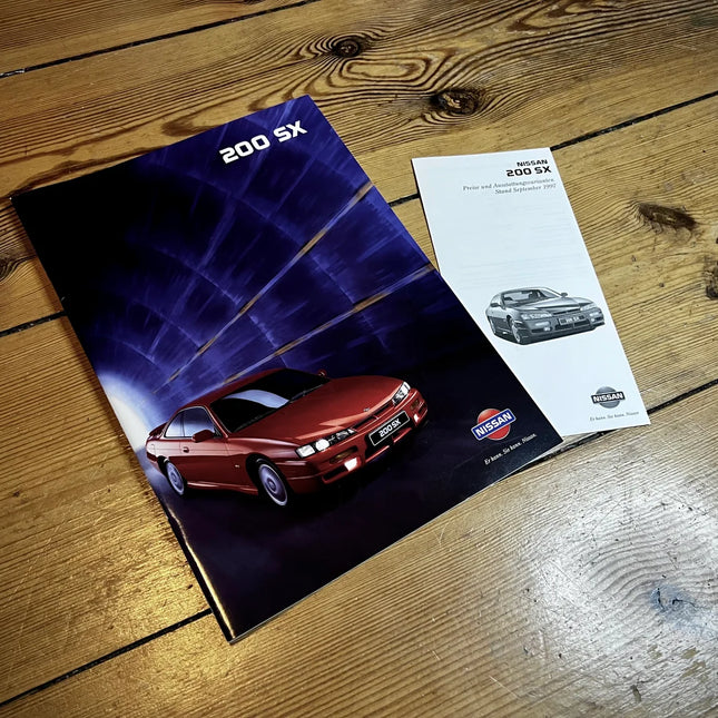 NISSAN 200SX Brochure (1996, german)