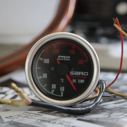 SARD PRO Meter Oil Temp Gauge