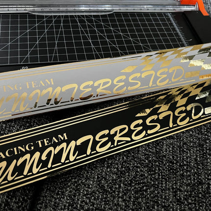 UNINTERESTED Racing Team