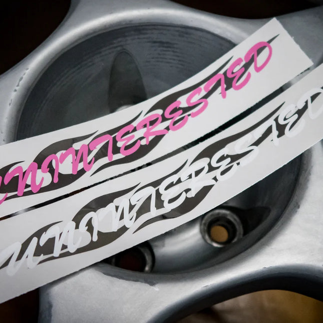 UNINTERESTED Tribal - die cut