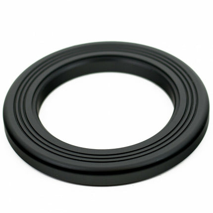 Nardi Classic ND36 Steering Wheel, Black Leather, Black Spokes, Grey Stitching, 40mm Dish